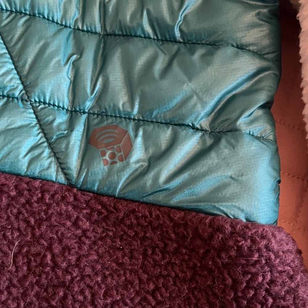Mountain Hardwear Wmns Altius Hybrid Half Zip Jacket -sz S - Picture 7 of 9